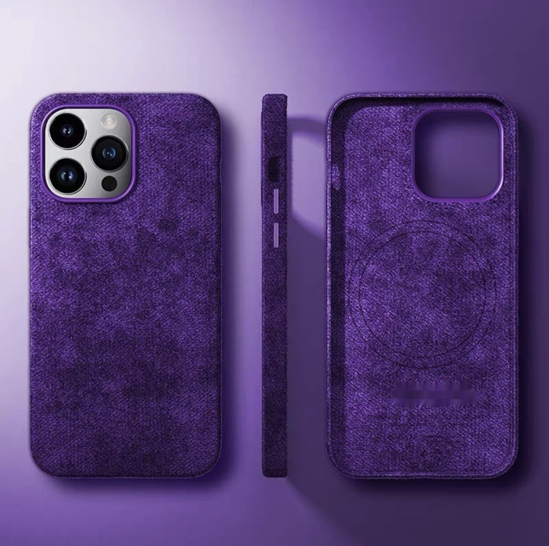 CRBNLYF ALCANTARA CASE – Elegance in Every Touch